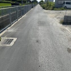 進入路までの道
